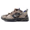 Air Monarch 4 Амортизация Устойчивость к истиранию Нескользящая Подошва Низкие Кроссовки Массивные Кроссовки Унисекс Черный Коричневый 415445-102(Команда396- )