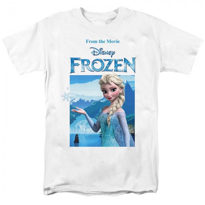 Frozen Womens/Ladies Elsa Snowflake T-Shirt