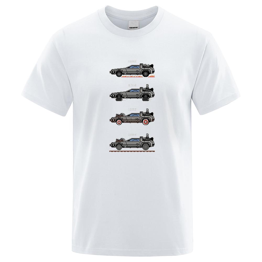 Футболки с принтом Смешные футболки для мужчин и женщин из хлопка Футболки большого размера Свободная одежда Топы Harajuku с круглым вырезом