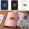 PU Leather Personal Planner Organizers Refillable Locked Journal Vintage Password  Notebook  Girls