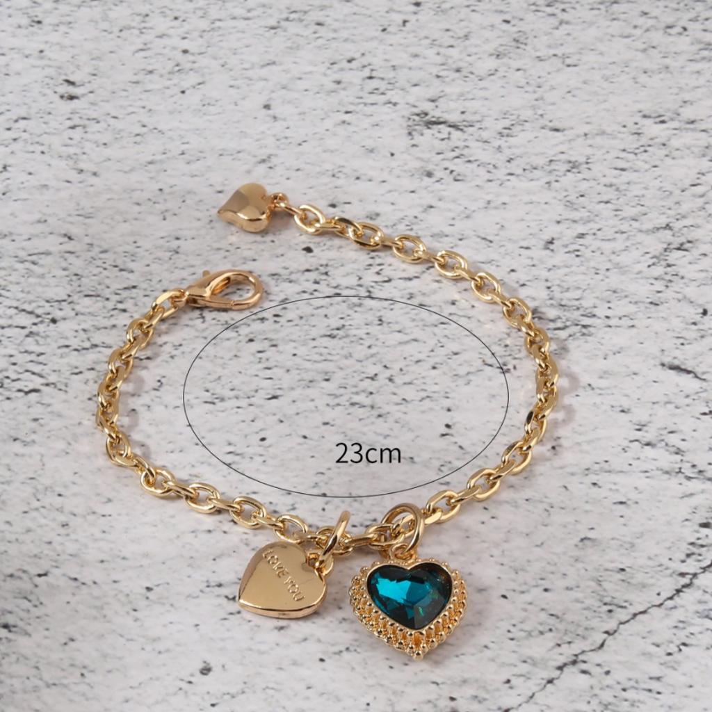 Корейская версия Корейский персонализированный браслет любви ins нишевый инкрустированный бриллиантами браслет с английским алфавитом универсальные украшения интернет-знаменитости