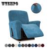 Stretch Recliner Sofa Cover Soft Velvet Lazy Boy Armchair Covers Elastic Non Slip All-inclusive Sofa Slipcovers for Living Room