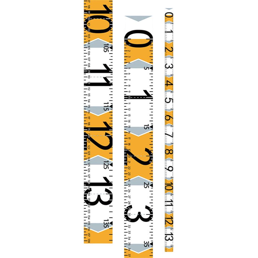 51in Portable Fish Measurement Tool Adhesive Soft Fishing Tape Measure Saltwater Fish Measuring Tape Fishing Essential