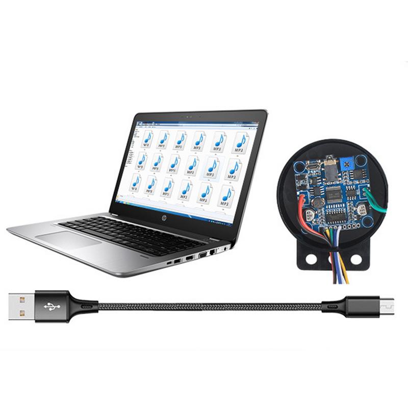 Новый автомобильный запуск голосовой Индивидуальный индивидуальный голосовой сигнал для пассажиров 4-канальный 12-24 В голосовой динамик Сигнализация Звуковой сигнал Сирена заднего хода Зуммер