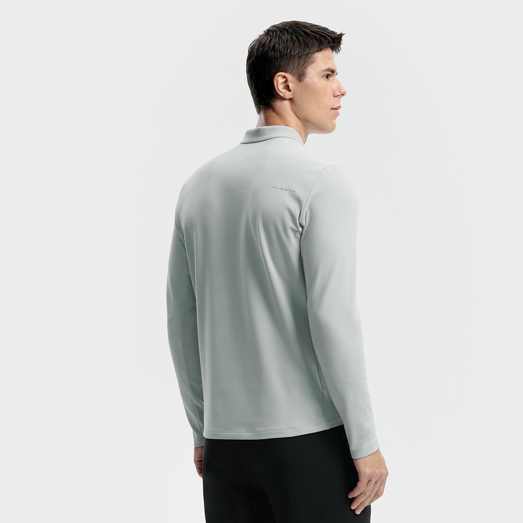 Fila Фитнес Простая Мода Спорт Повседневный Универсальный Флис Теплый Вязаный С Длинным Рукавом Футболка Мужские Топы A11M541203FMG