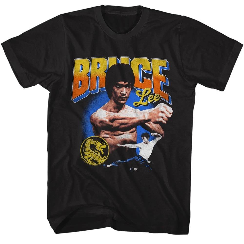 Bruce Lee Gradient Text Black Icon Children's T-shirt