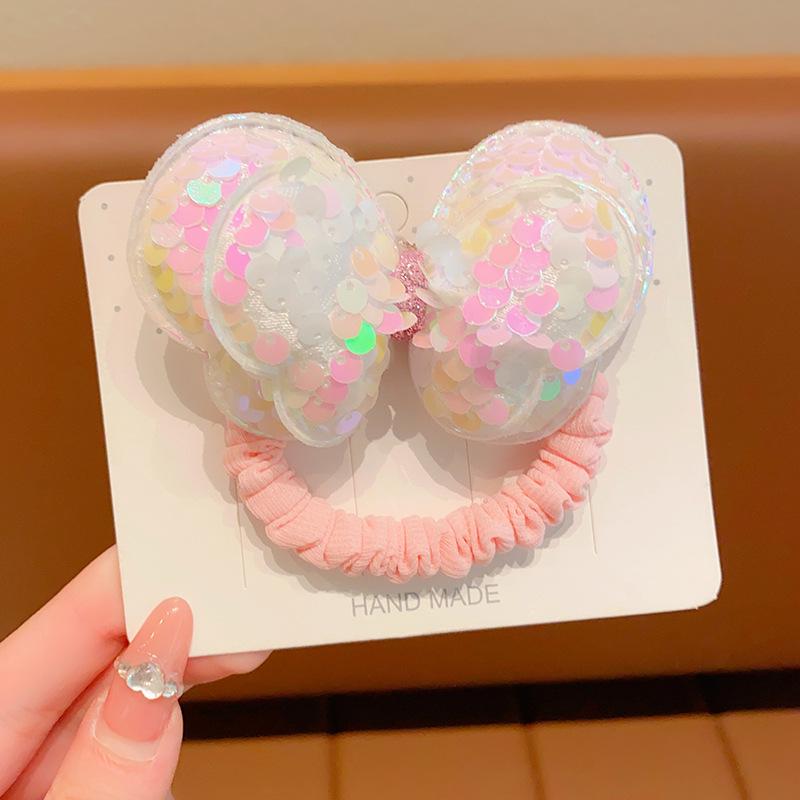 Children's Korean Sequin Bow Hairpin - Baby & Girl Hair Accessory