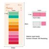 DIY Label Tab Strip Office Supplies Bookmark Sticky Notes Memo Pad Paster Sticker Index Flags