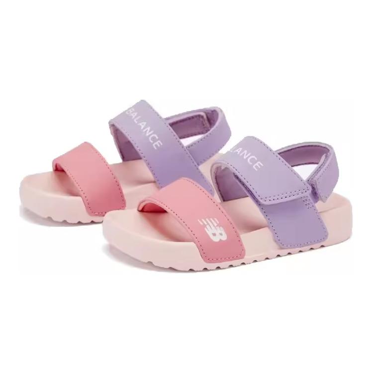 New Balance Nb Nclay Comfortable Casual Kids Sandals Kids Sandals Purple Pink YTNCLAYH