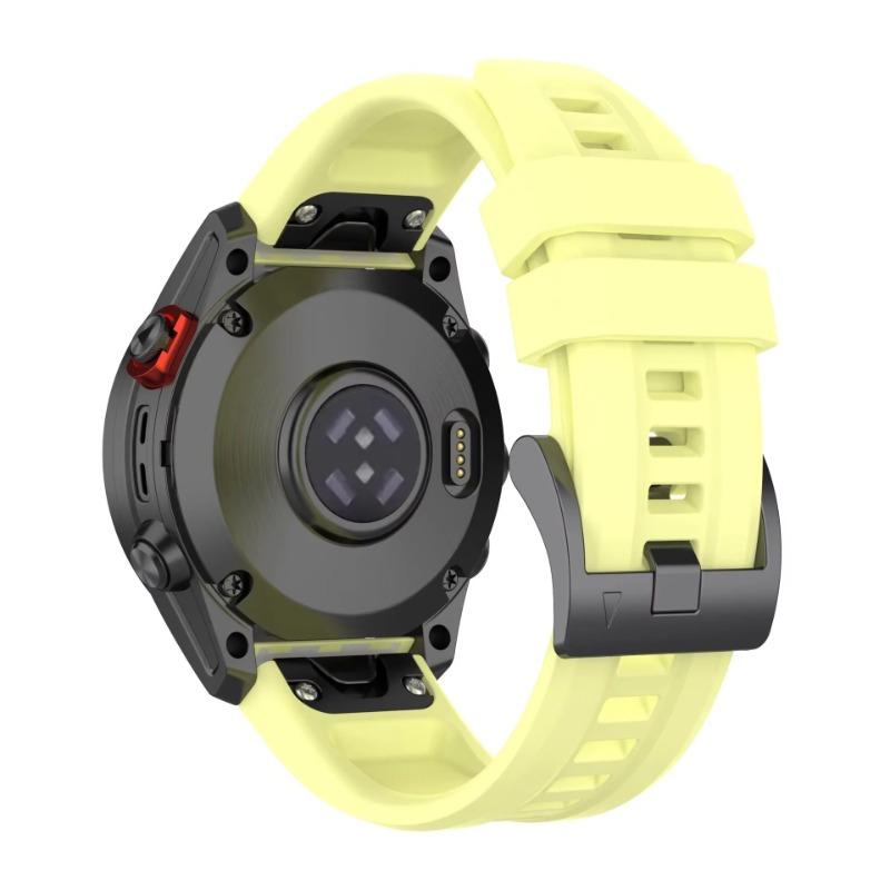 Силиконовый ремешок QuickFit 22 мм 26 мм для Garmin Tactix 8 Fenix E 8 7X 7 6 6X/Epix Pro Gen 2 51 мм 47 мм/Enduro 3 Удобный ремешок