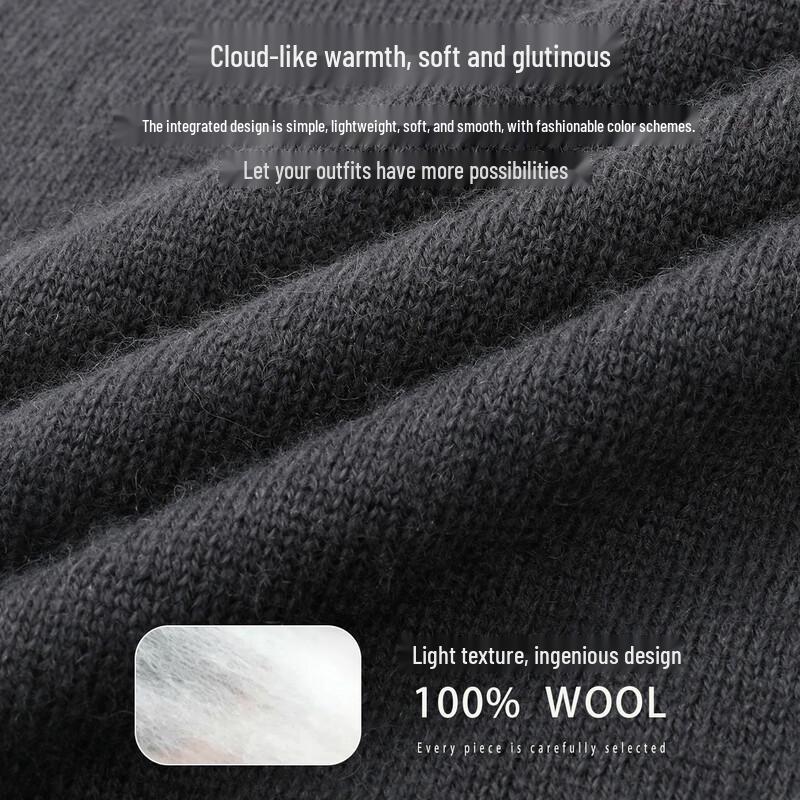 SNOWFLYING Женский бесшовный вязаный жилет из 100% шерсти