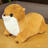 Игрушки-подушки из плюша, имитирующие выдру, реалистичная кукла-выдра, мягкая подушка-тюлень для детей, подарок девочкам на день рождения
