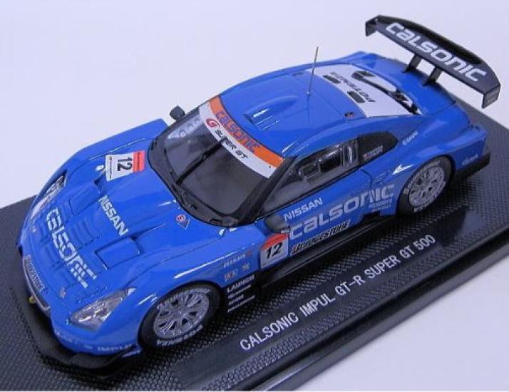 Ebro Scale Calsonic Impul 2008 Finished Model 1/43 GT-R #12