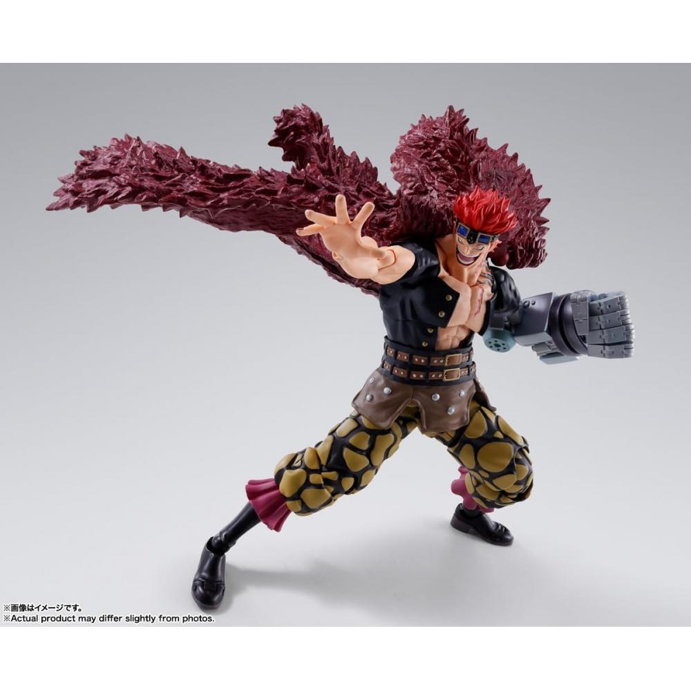 SHFiguarts ONE PIECE Юстас Кид - Рейд Онигасима - Приблизительно. 180 мм подвижная фигурка из окрашенного ПВХ и АБС пластика