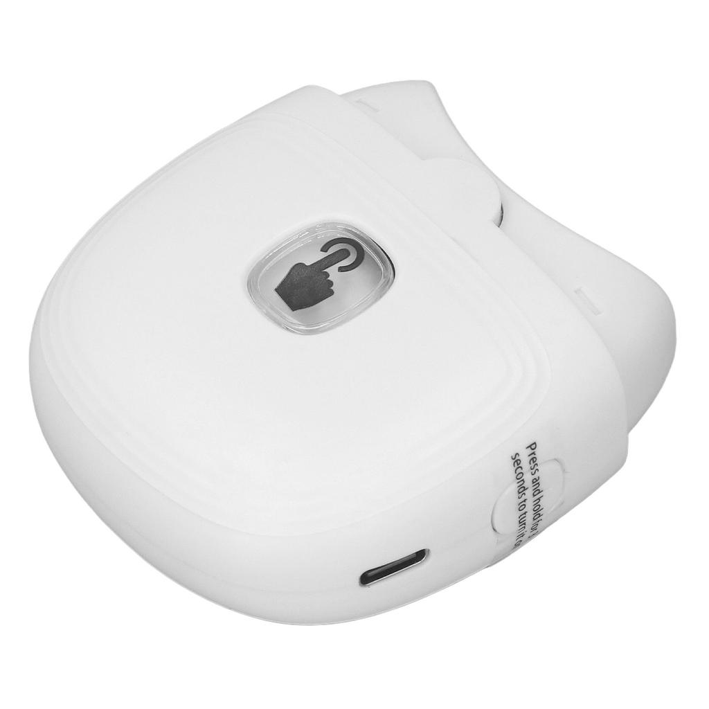 Electric Automatic Nail Clipper Rechargeable Intelligent Safety Nail Trimmer for Baby Adults White