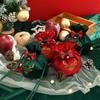 1PC New Velvet Christmas Gift Bag Party Decoration Christmas Apple Candy Box Drawstring Bag