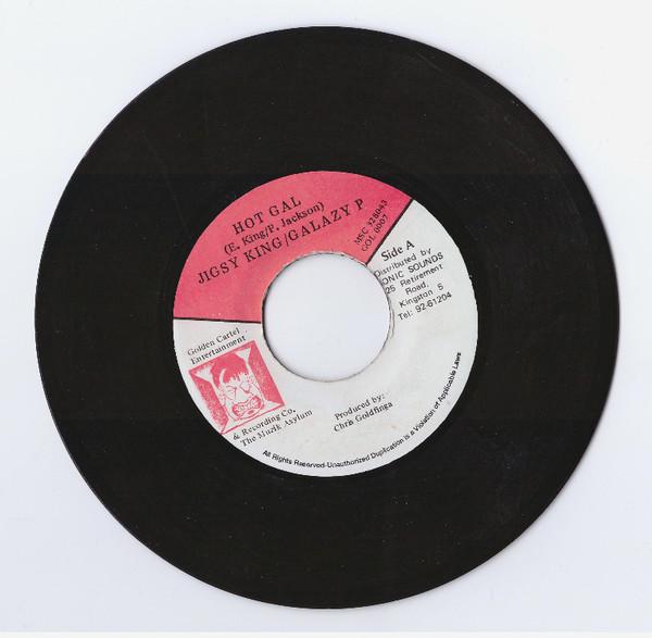 7inch Record JIGSY KING / GALAXY P / LEXXUS - Hot Gal / New Bwoy GOL0007 Golden Cartel E Jamaica Reggae, Ska & Dub Used