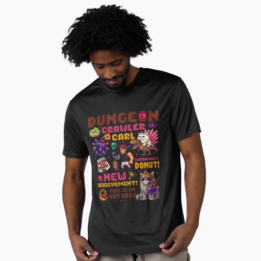Dungeon crawler carl Princess Donut and Mongo Gift TShirt for men 100 ccotton printed Graphic clothes All size tops S6XL