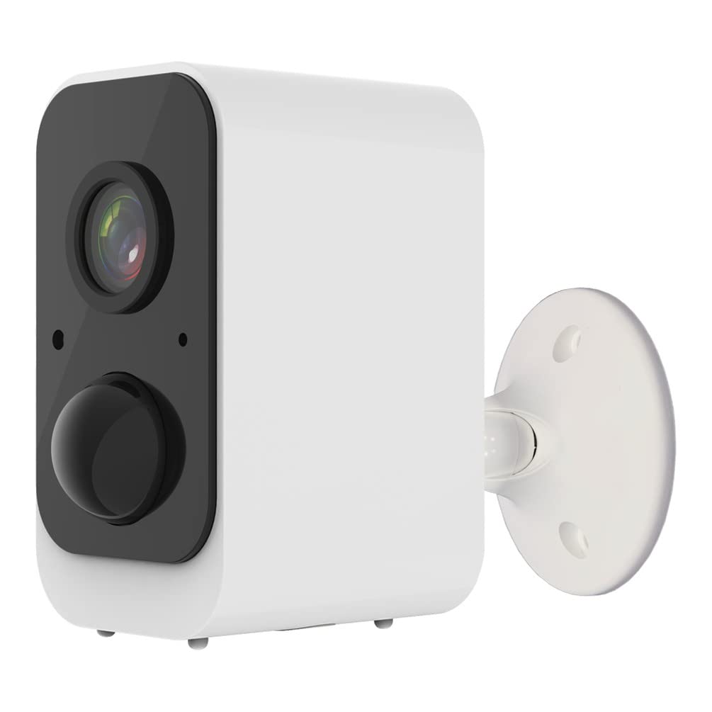 Kashimura Smart Camera Be Installed Anywhere Equipped with Motion Sensor Microphone and Speaker Dustproof and Waterproof Rating IP66 Compatible White