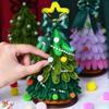 Twisting Rod DIY Christmas Tree for Gift Hand Woven Material Kit Christmas Decoration Small Ornaments Navidad Natal Gift