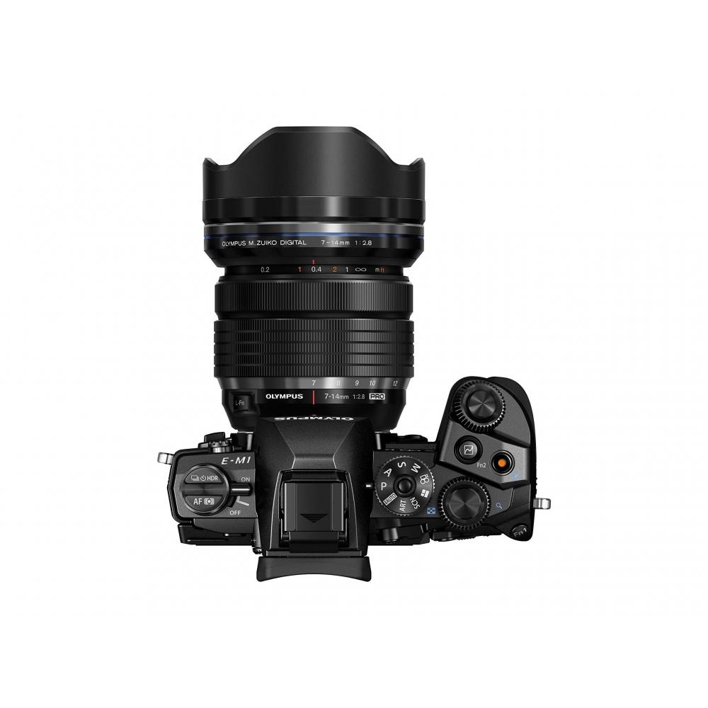 OLYMPUS Сверхширокоугольный зум-объектив M.ZUIKO DIGITAL ED 7-14 мм F2.8 PRO для Micro Four Thirds EZ-M0714PRO BLK