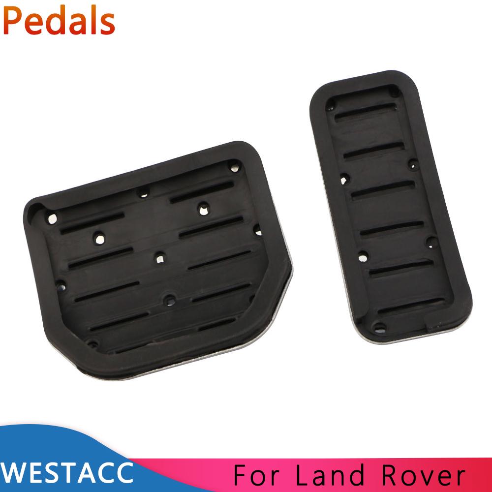 Автомобильные педали из нержавеющей стали, газовая тормозная педаль для Land Rover Range Rover Evoque Discovery Sport Interior