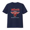 Новый логотип WOLFENSTEIN Известная видеоигра Унисекс Черная футболка S M L XL XL XL винтажный Стирка мода Растянутый