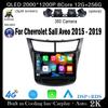 9'' для Chevrolet Sail Aveo 2015 - 2019 Android 14 автомобильное радио Carplay GPS навигация видео стерео мультимедийный плеер 5G Wifi