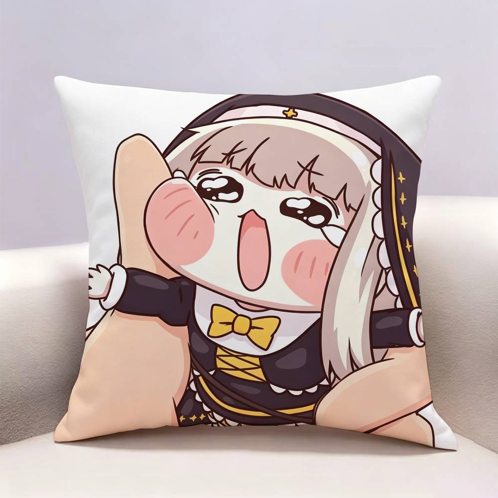 Trickcal Chibi Go GGame Doublesided print Pillow Case for Sofa Living Room Home office Decor Protective Cover