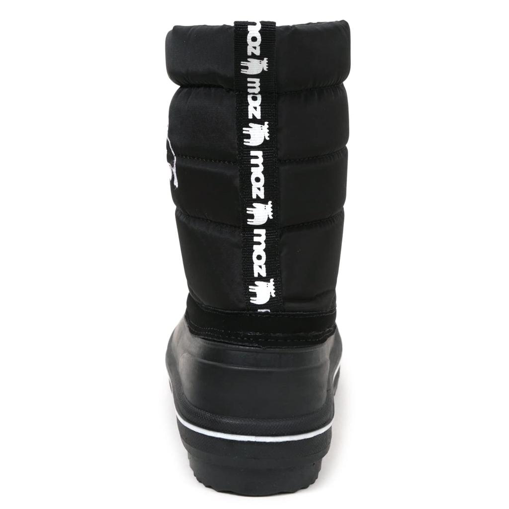 Женские зимние ботинки Mozu Bean Down, с внутренним мехом (boa), на молнии посередине, цвет черный, размер 25 см
