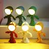 Mini Table Lamp Cute Robot Hero Led Desk Night Light Bedroom Study Reading Book Lamps Night Light Eye Protection Bedside Lights