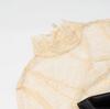 Европейская и американская мода Женское черное кружевное комбинация-платье