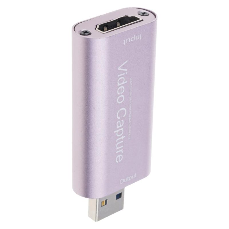4K USB 3.0 HDMI-совместимая карта захвата видео для телефона, игр, веб-трансляций, обучения, записи видео, 1080P 60FPS, ПК