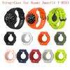 Protector Case+Strap For Huami Amazfit T-REX 3 Silicone Watch Band Protective Shell Cover Sport Bracelet For Amazfit T-Rex 3