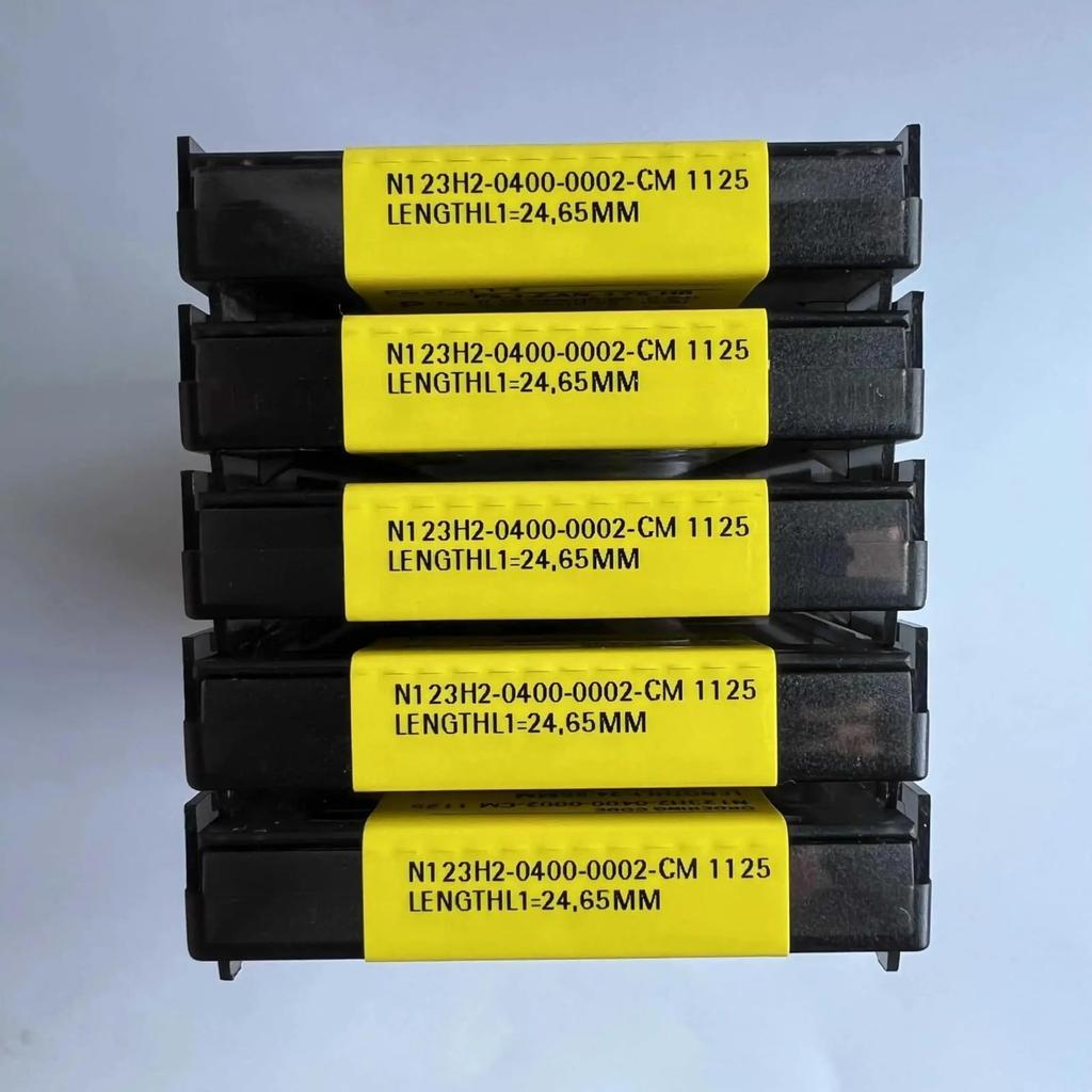 Original Sandvik / N123H2-0400-0002-CM 1125 /Carbide CNC Blade 10 PCS