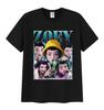 Zoev Anime Graphic Print T Shirt Men Women's Harajuku Fashion Oversized T-shirts Casual Cotton Tops T-Shirt Koop Kawaii