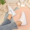 Nike Детские кроссовки Court Borough Low 2 GS Arctic Punch Белый Светло-Арсенальный-Синий Чистая Платина DD3023-100