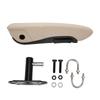 Adjustable Car Seat Armrest Beige Left Hand Arm Rest Universal for Trucks Vans Trailer