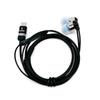 INTIME Наушники проводные Aoi NEO Real Black Blue Canal Type USB Plug Black TYPE-C 3.5mm (Настоящий USB-C)