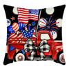 Наволочка на подушку День Независимости Принт флага Домашняя Гостиная Прикроватное украшение Подушка Подушка Наволочка