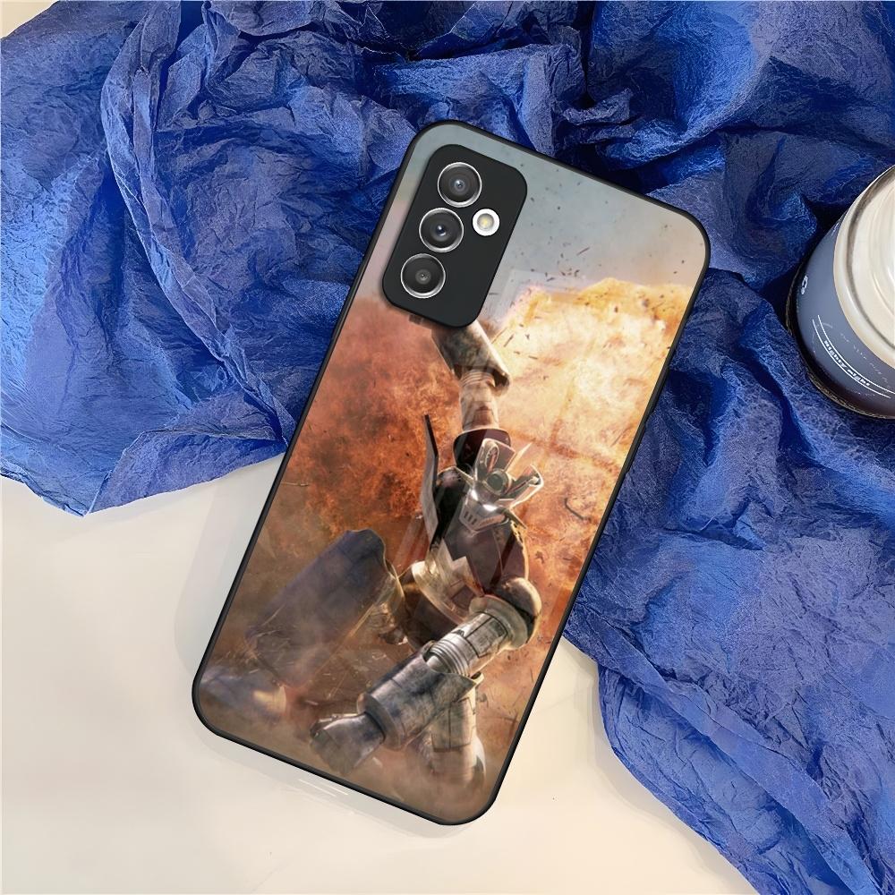 UFO Robot Goldorak Phone Case for Samsung S25 S24 S30 S21 S23 S20 S22 Fe S10 E S9 Note 20 Pro Ultra Plus glass Cover