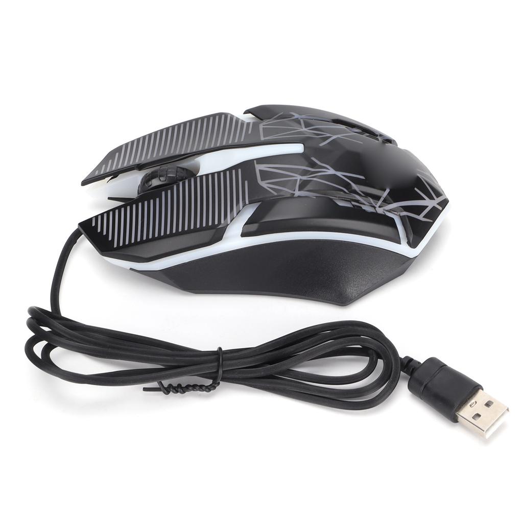 Wired Mouse USB Port Gaming Business Luminous Optical Computer Accessories