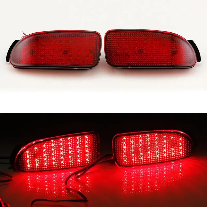 LED Rear Bumper Reflector Parking Warning Brake Lights Fog Lamp DRL For Toyota Previa Estima Tarago 30 40 Series