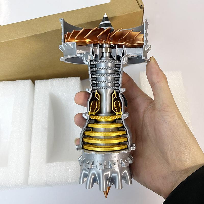 Tr900 Турбовентиляторный двигатель Модель авиационного двигателя Модель турбореактивного двигателя Игрушка для обучения механике и науке для взрослых