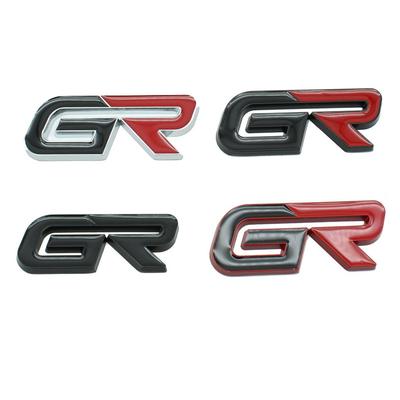 3D Metal GR Sport Logo Car Badge Emblem Decals Sticker For Toyota Camry Corolla Yaris Prius RAV4 Hilux Auris Supra Auto Styling UY2 Vdqt0