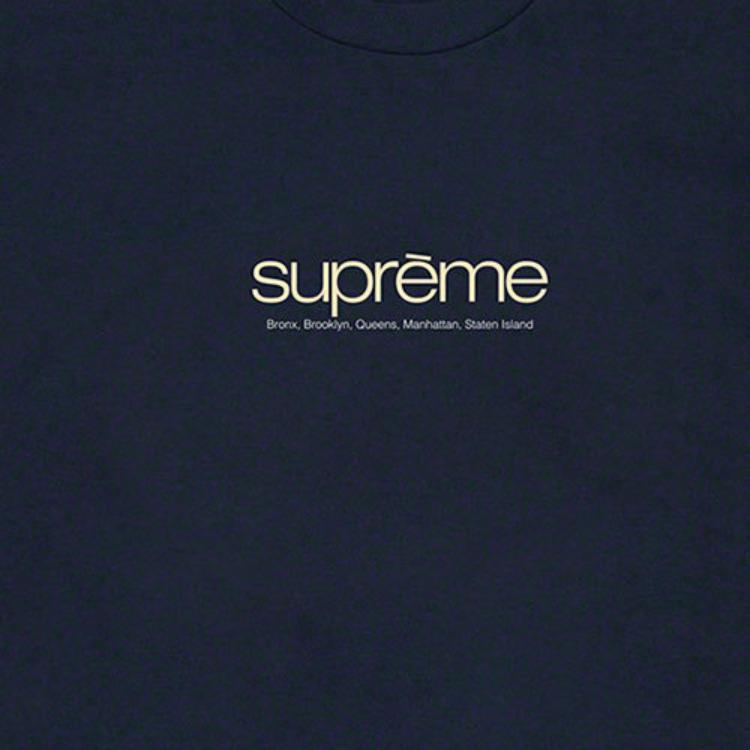 Supreme Футболка Five Boroughs SUP-SS21-406