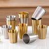 400/500ML Beer Cup Wide Mouth Drinking Cup Wine Cup Stainless Steel Cup  Restaurant