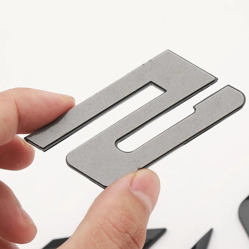 3D ABS Black Chrome Car Letters Rear Trunk Badge X3 Logo For BMW X3 F25 Sticker Emblem X3 E83 F25 G01 Lettering Accessories ia2