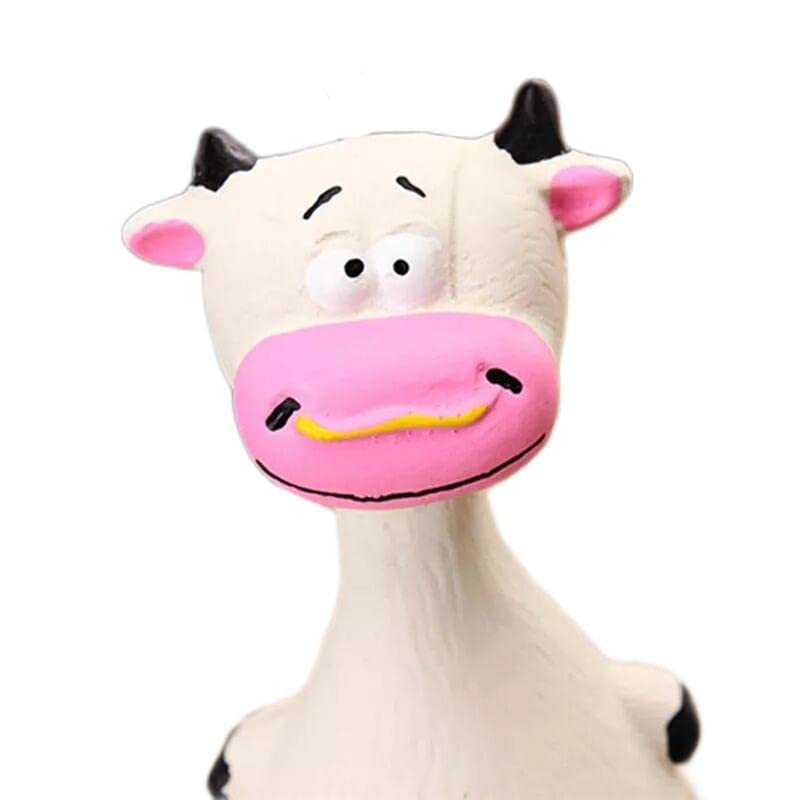 Pet Dog Toys Elephant Latex Squeaky Sound Toys Bite-Resistant Puppy Soft Rubber Toy Chew Teeth Cleaning Small Medium Dogs Cow