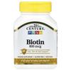 Biotin, 800Mcg, 110 Easy-to-Swallow Tablets